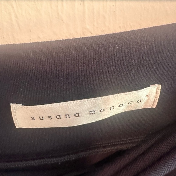 Susana Monaco Skirt Set in Navy Blue Sz L - Picture 8 of 10